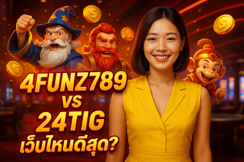4FUNZ789 vs 24TIG เว็บไหนดีสุด?