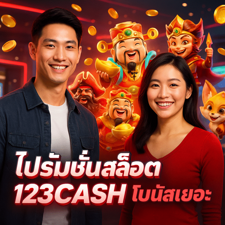 โปรโมชั่นสล็อต 123CASH โบนัสเยอะ เล่นเพลิน